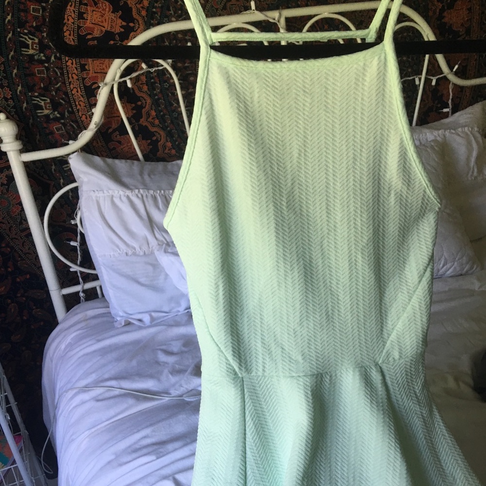 Mint Green Skater Dress